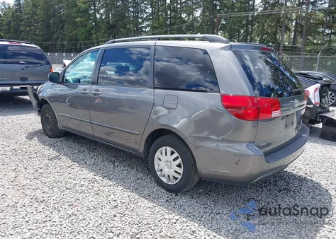 2005 Toyota Sienna Le из США, поврежденный, VIN 5TDZA23C55S321431